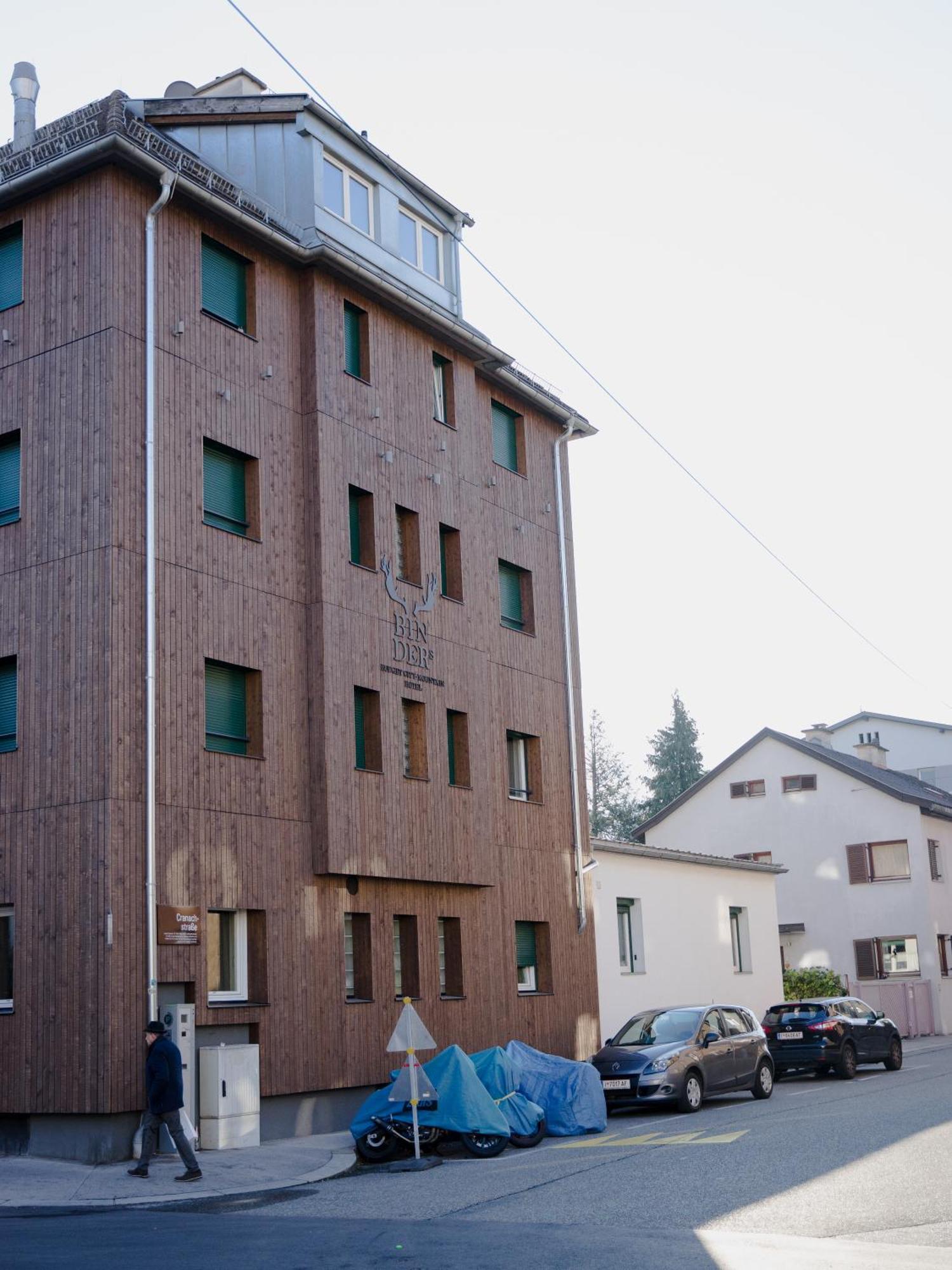 Binders Budget City-Mountain Hotel Innsbruck Bagian luar foto